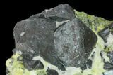 Hematite Crystals in Lizardite & Hydrotalcite - Norway #133998-1